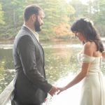 Beautiful bride and groom at Mystic, Ct wedding.