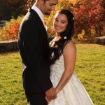 Wedding Couple Holding Hands