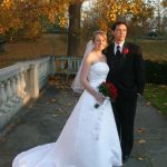 Beautiful bride and groom at Mystic, Ct wedding.